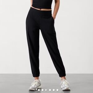 Athleta Brooklyn Heights Jogger - Black Sz 10 NWT